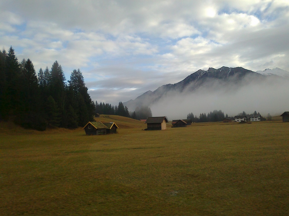 Tyrol Alpy jesień